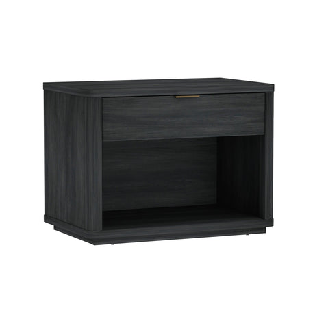 Evelyn 32" Nightstand 2.0 in Charcoal Grey by Manhattan Comfort at Eve Furniture