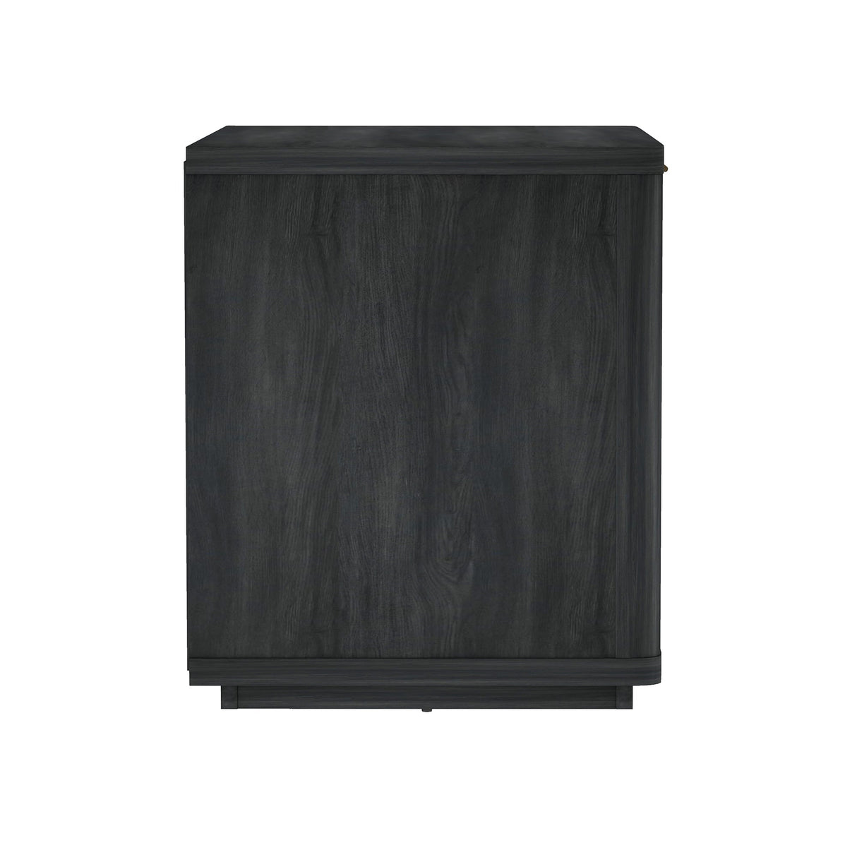 Evelyn 32" Nightstand 2.0 in Charcoal Grey by Manhattan Comfort at Eve Furniture
