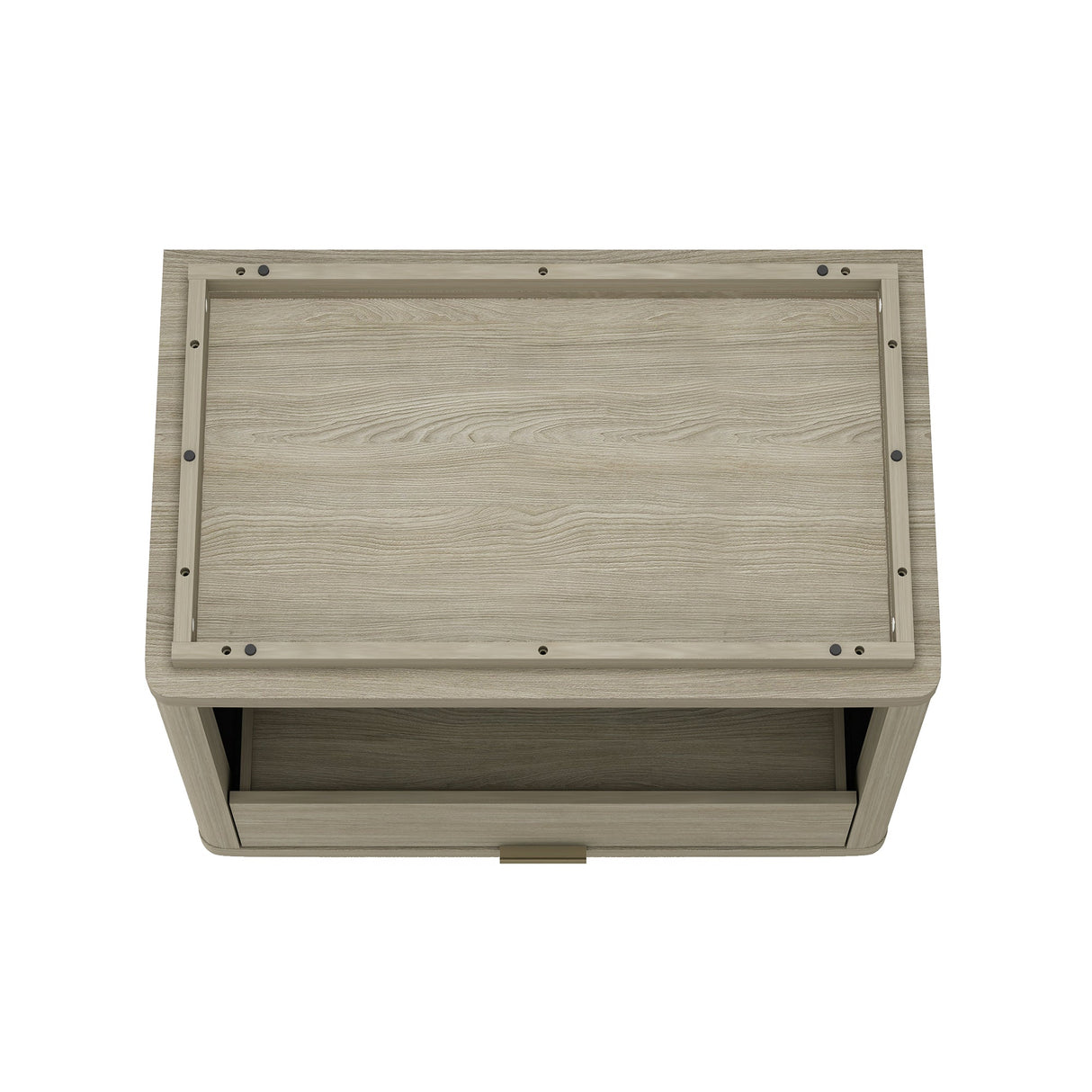 Evelyn 32" Nightstand 2.0 in Natural by Manhattan Comfort at Eve Furniture
