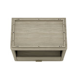 Evelyn 32" Nightstand 2.0 in Natural by Manhattan Comfort at Eve Furniture