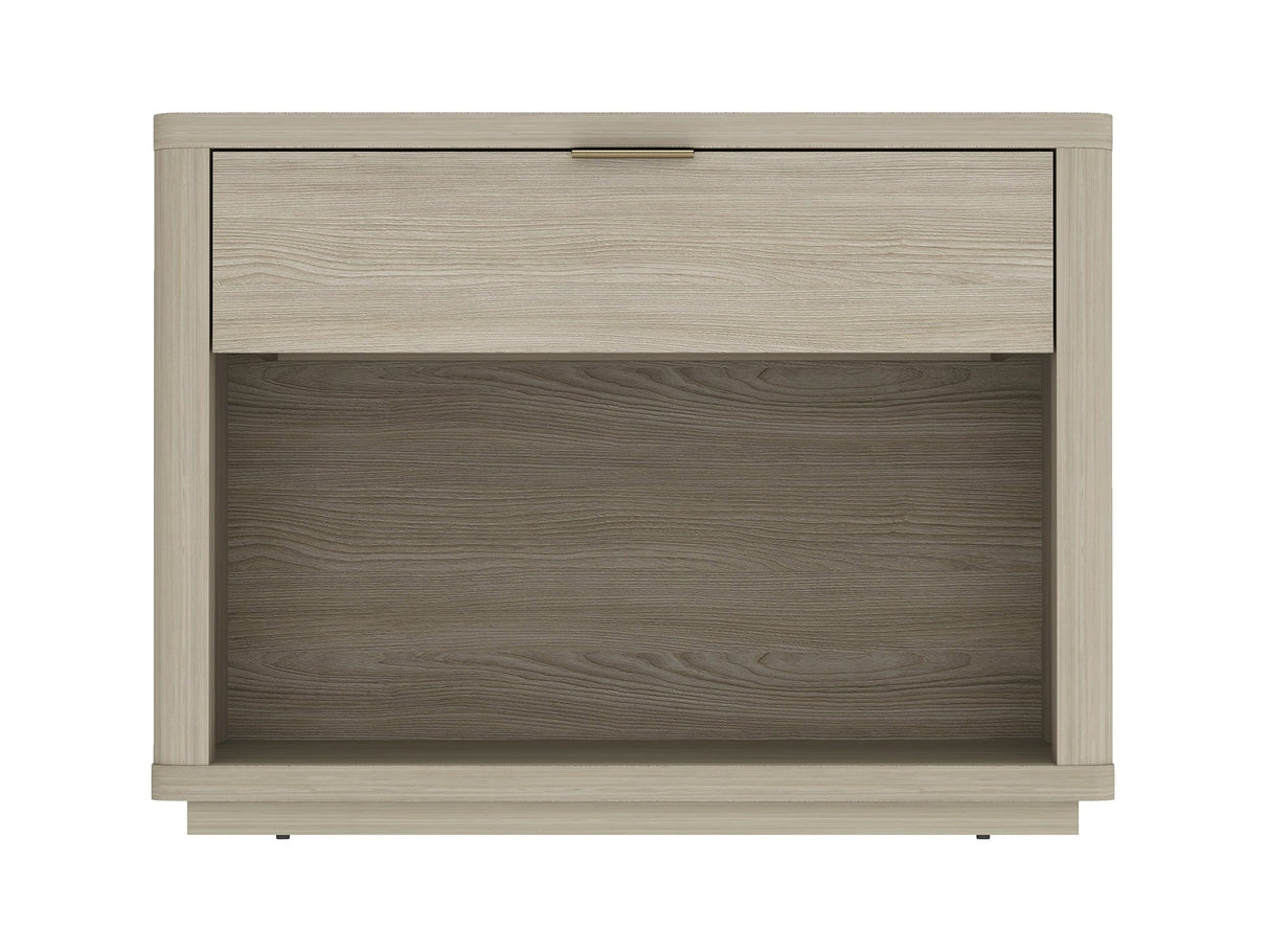 Evelyn 32" Nightstand 2.0 in Natural by Manhattan Comfort at Eve Furniture