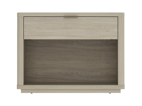 Evelyn 32" Nightstand 2.0 in Natural by Manhattan Comfort at Eve Furniture