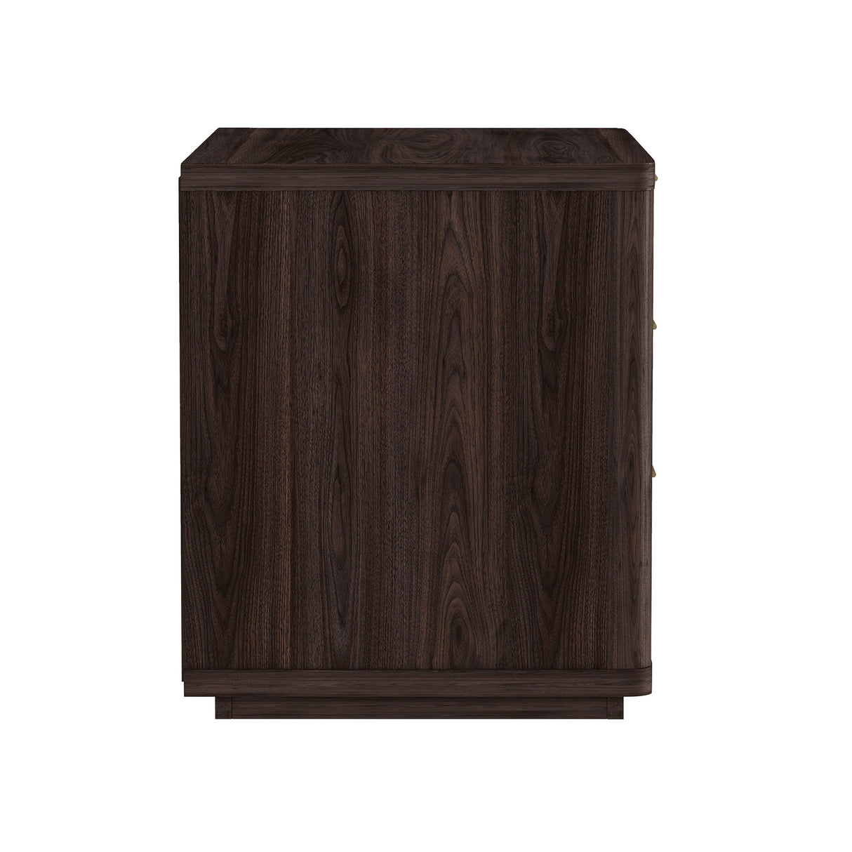 Evelyn 32" Nightstand 4.0 in Brown by Manhattan Comfort at Eve Furniture