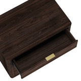 Evelyn 32" Nightstand 4.0 in Brown (set of 2) by Manhattan Comfort at Eve Furniture