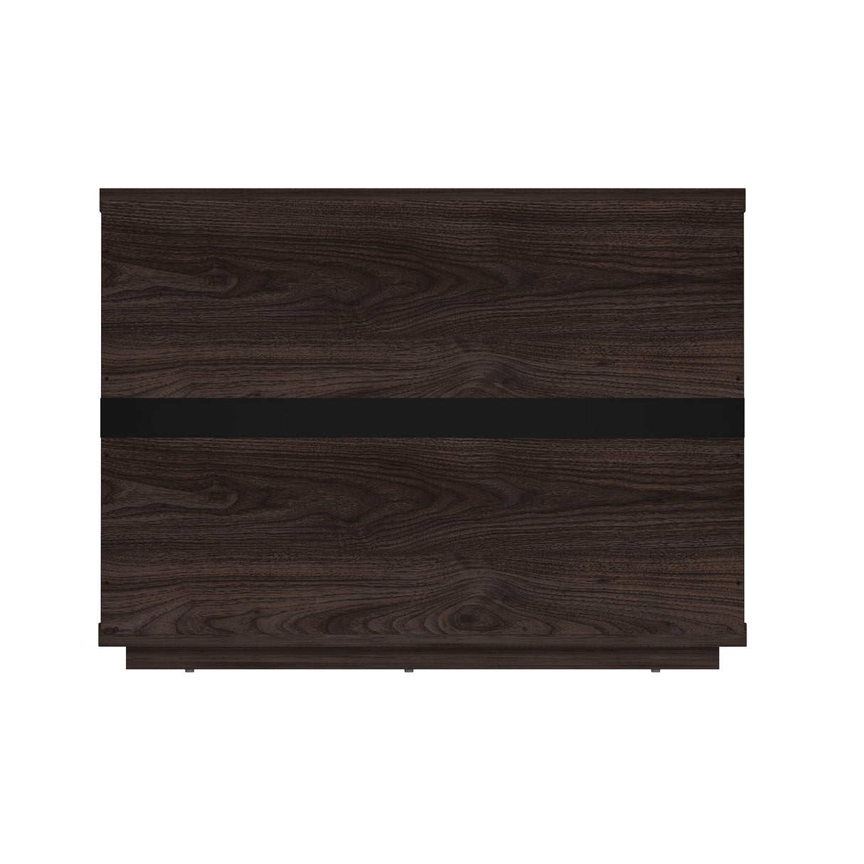 Evelyn 32" Nightstand 4.0 in Brown (set of 2) by Manhattan Comfort at Eve Furniture