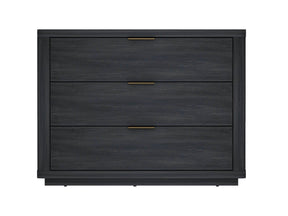 Evelyn 32" Nightstand 4.0 in Charcoal Grey by Manhattan Comfort at Eve Furniture