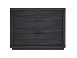 Evelyn 32" Nightstand 4.0 in Charcoal Grey by Manhattan Comfort at Eve Furniture