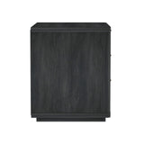 Evelyn 32" Nightstand 4.0 in Charcoal Grey (set of 2) by Manhattan Comfort at Eve Furniture
