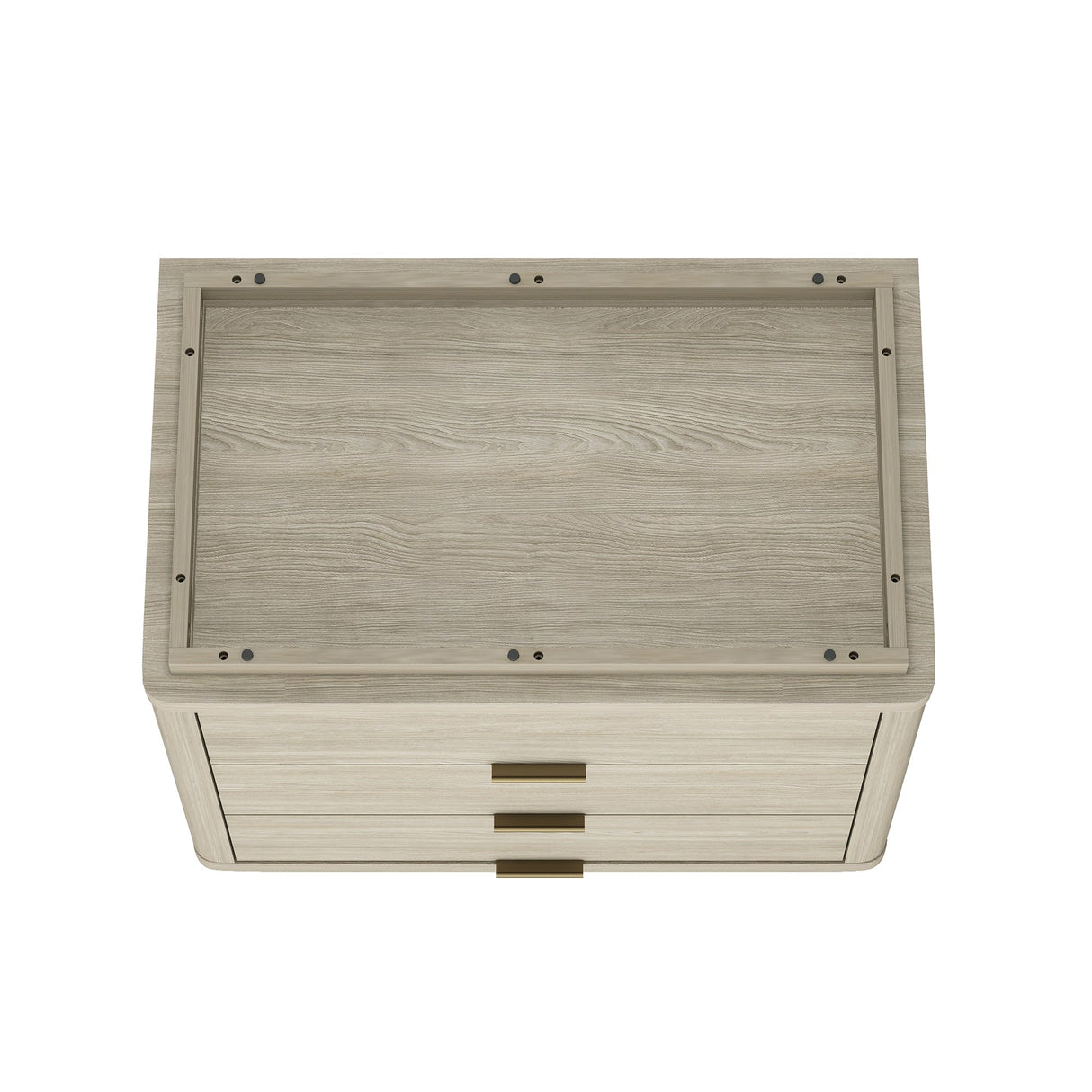 Evelyn 32" Nightstand 4.0 in Natural by Manhattan Comfort at Eve Furniture