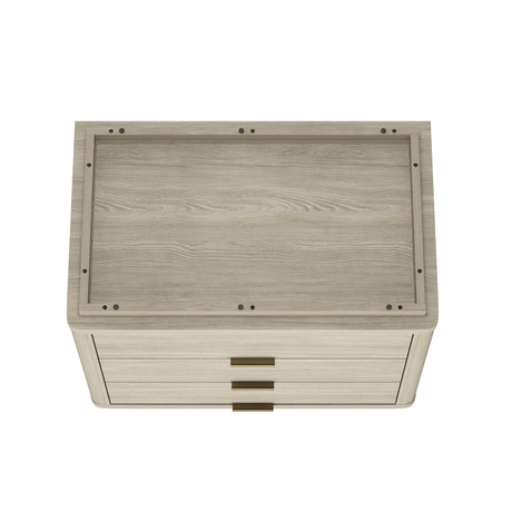 Evelyn 32" Nightstand 4.0 in Natural by Manhattan Comfort at Eve Furniture