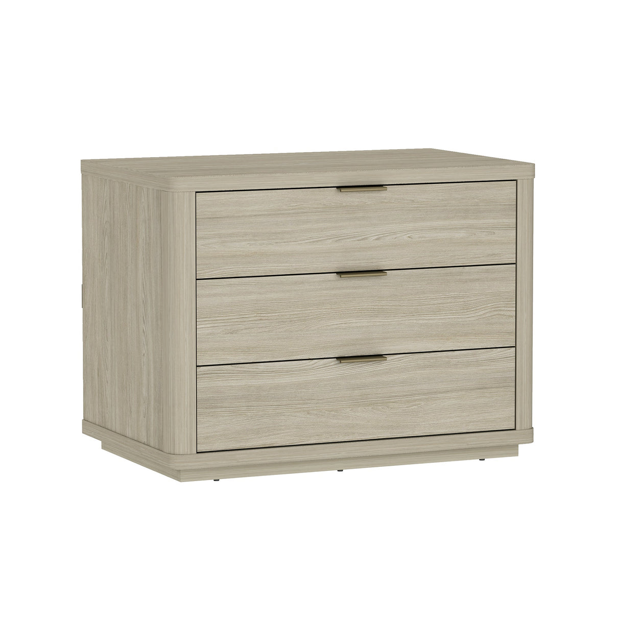 Evelyn 32" Nightstand 4.0 in Natural by Manhattan Comfort at Eve Furniture