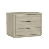 Evelyn 32" Nightstand 4.0 in Natural by Manhattan Comfort at Eve Furniture