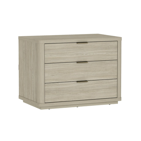 Evelyn 32" Nightstand 4.0 in Natural by Manhattan Comfort at Eve Furniture