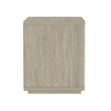 Evelyn 32" Nightstand 4.0 in Natural by Manhattan Comfort at Eve Furniture