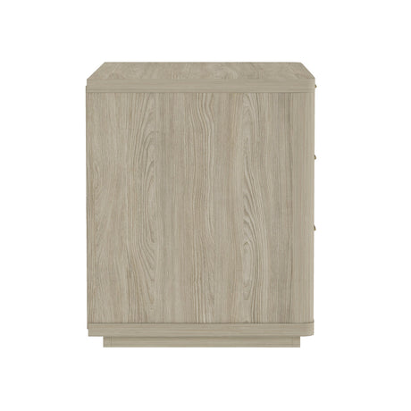 Evelyn 32" Nightstand 4.0 in Natural by Manhattan Comfort at Eve Furniture