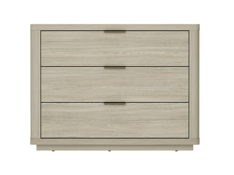 Evelyn 32" Nightstand 4.0 in Natural by Manhattan Comfort at Eve Furniture