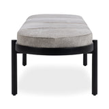 Evelyn Accent Bench - Sparrow Gray by Classic Home at Eve Furniture