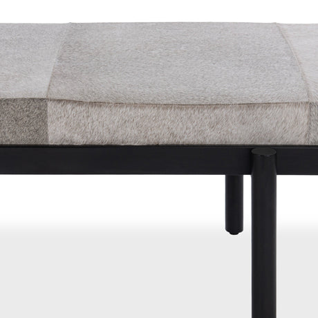 Evelyn Accent Bench - Sparrow Gray by Classic Home at Eve Furniture