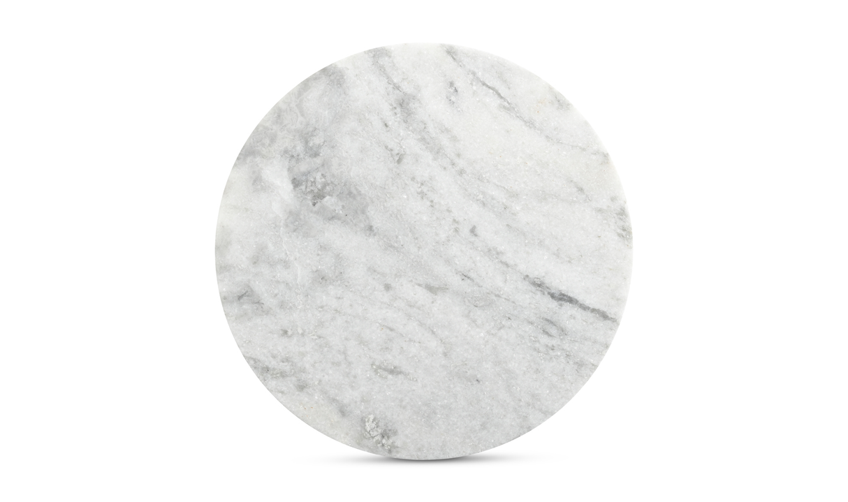 Evelyn Accent Table Ashen Grey Matrix Marble by Moe's Home at Eve Furniture
