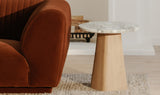 Evelyn Accent Table Green Onyx Marble by Moe's Home at Eve Furniture