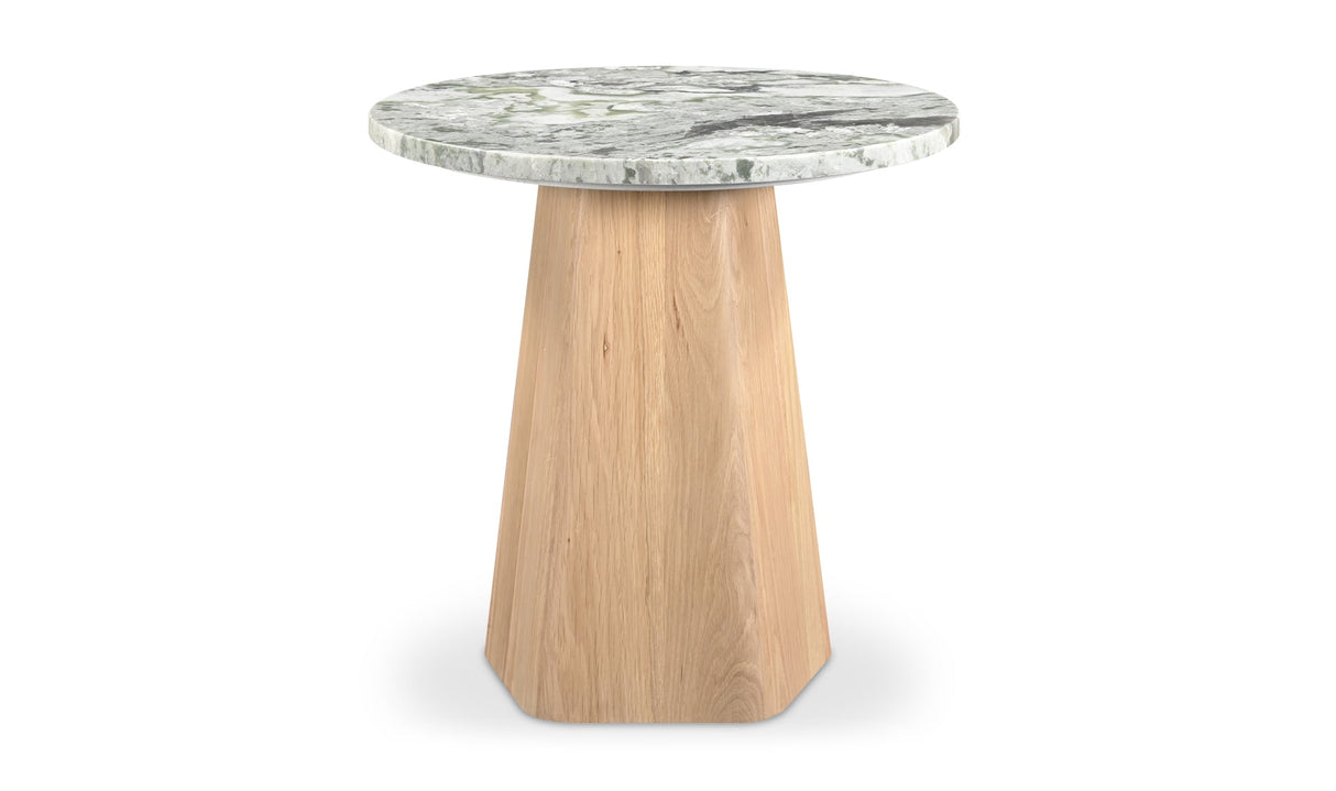 Evelyn Accent Table Green Onyx Marble by Moe's Home at Eve Furniture