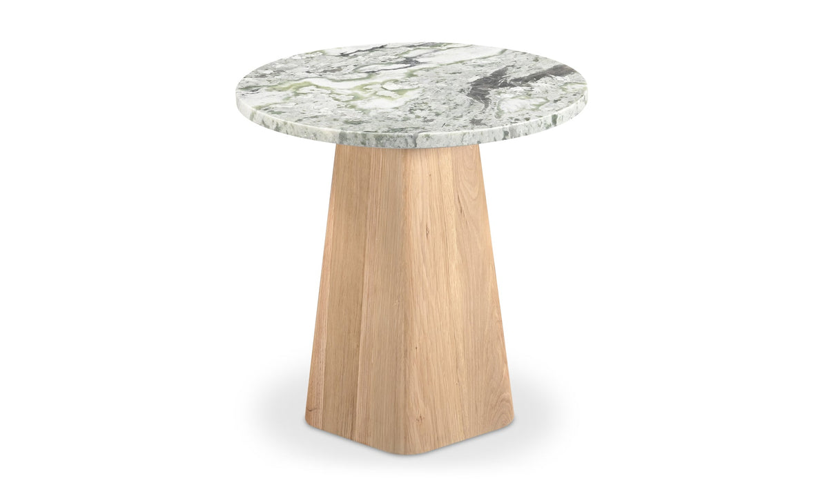 Evelyn Accent Table Green Onyx Marble by Moe's Home at Eve Furniture