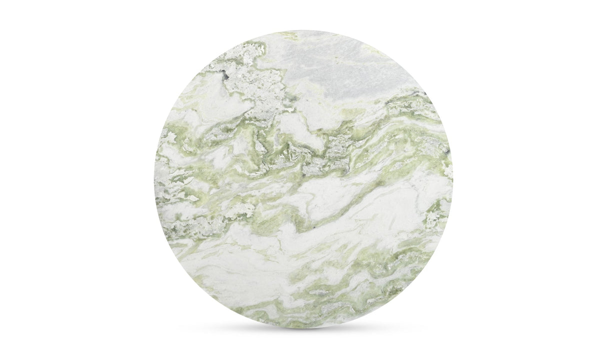 Evelyn Accent Table Green Onyx Marble by Moe's Home at Eve Furniture