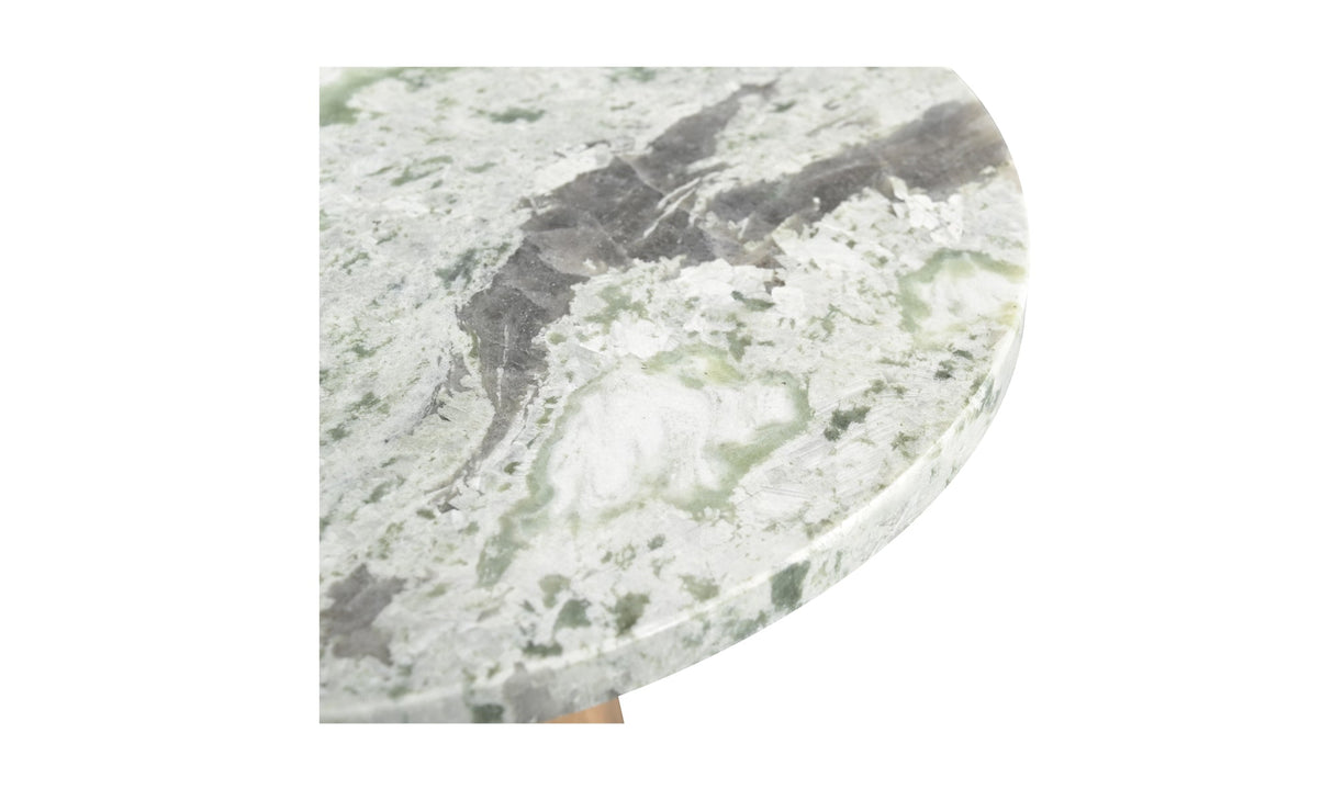 Evelyn Accent Table Green Onyx Marble by Moe's Home at Eve Furniture