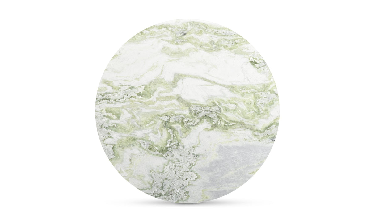 Evelyn Accent Table Green Onyx Marble by Moe's Home at Eve Furniture