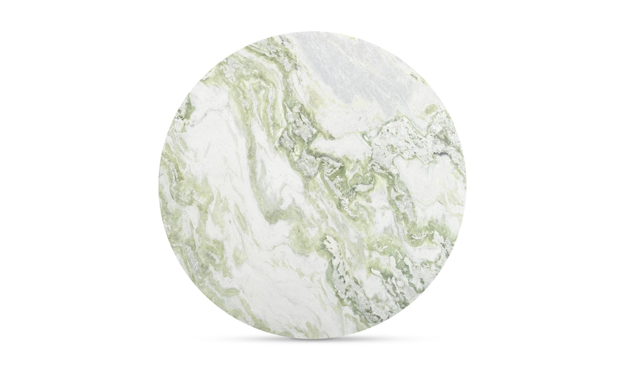 Evelyn Accent Table Green Onyx Marble by Moe's Home at Eve Furniture