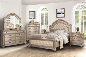 Evelyn Champagne Bedroom Set by Cosmos Furniture at Eve Furniture