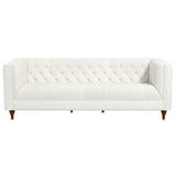 Houston Beige Boucle Luxury Chesterfield Sofa