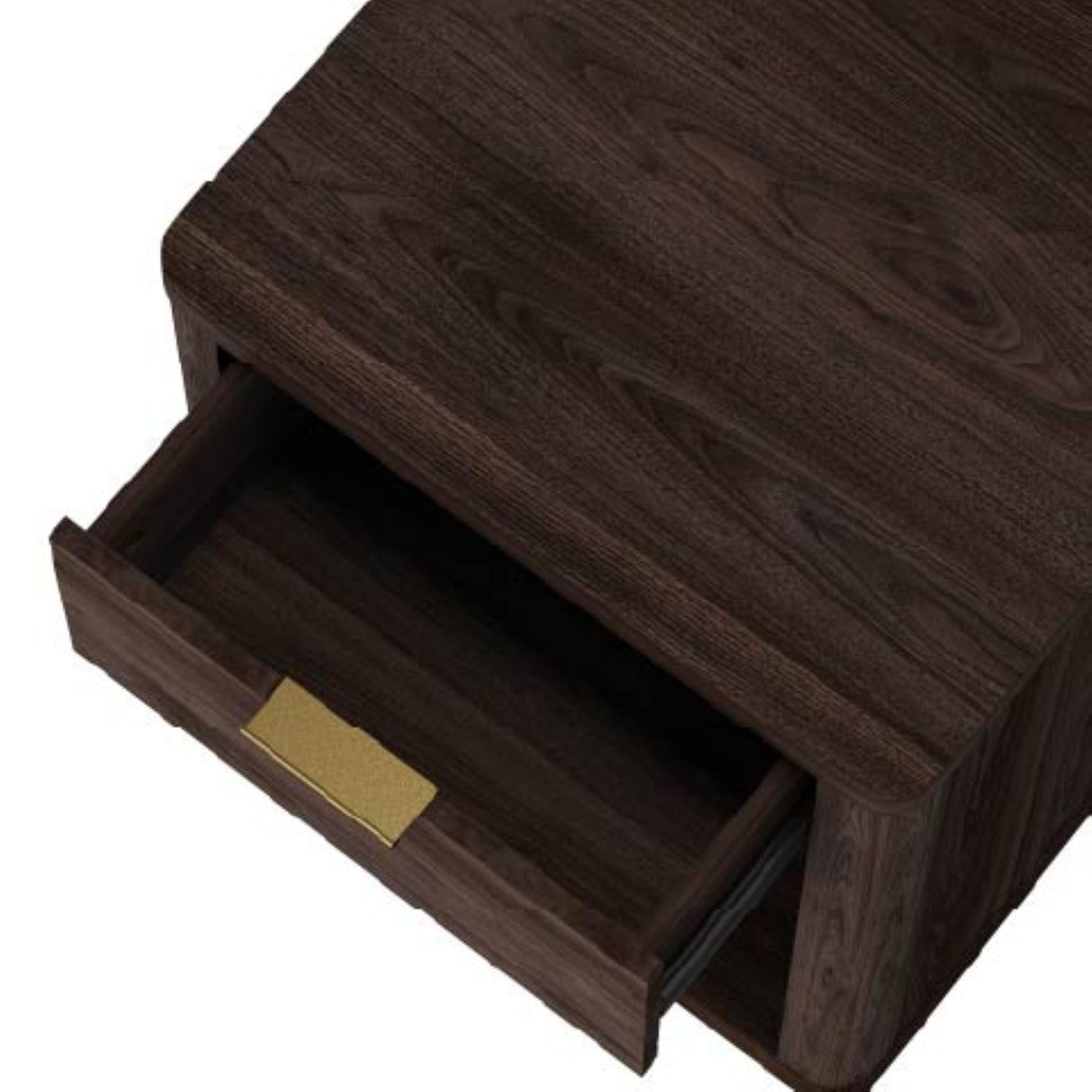 Evelyn Nightstand in Brown by Manhattan Comfort at Eve Furniture