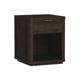 Evelyn Nightstand in Brown by Manhattan Comfort at Eve Furniture