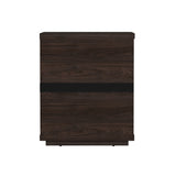 Evelyn Nightstand in Brown by Manhattan Comfort at Eve Furniture