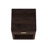 Evelyn Nightstand in Brown by Manhattan Comfort at Eve Furniture
