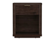 Evelyn Nightstand in Brown by Manhattan Comfort at Eve Furniture