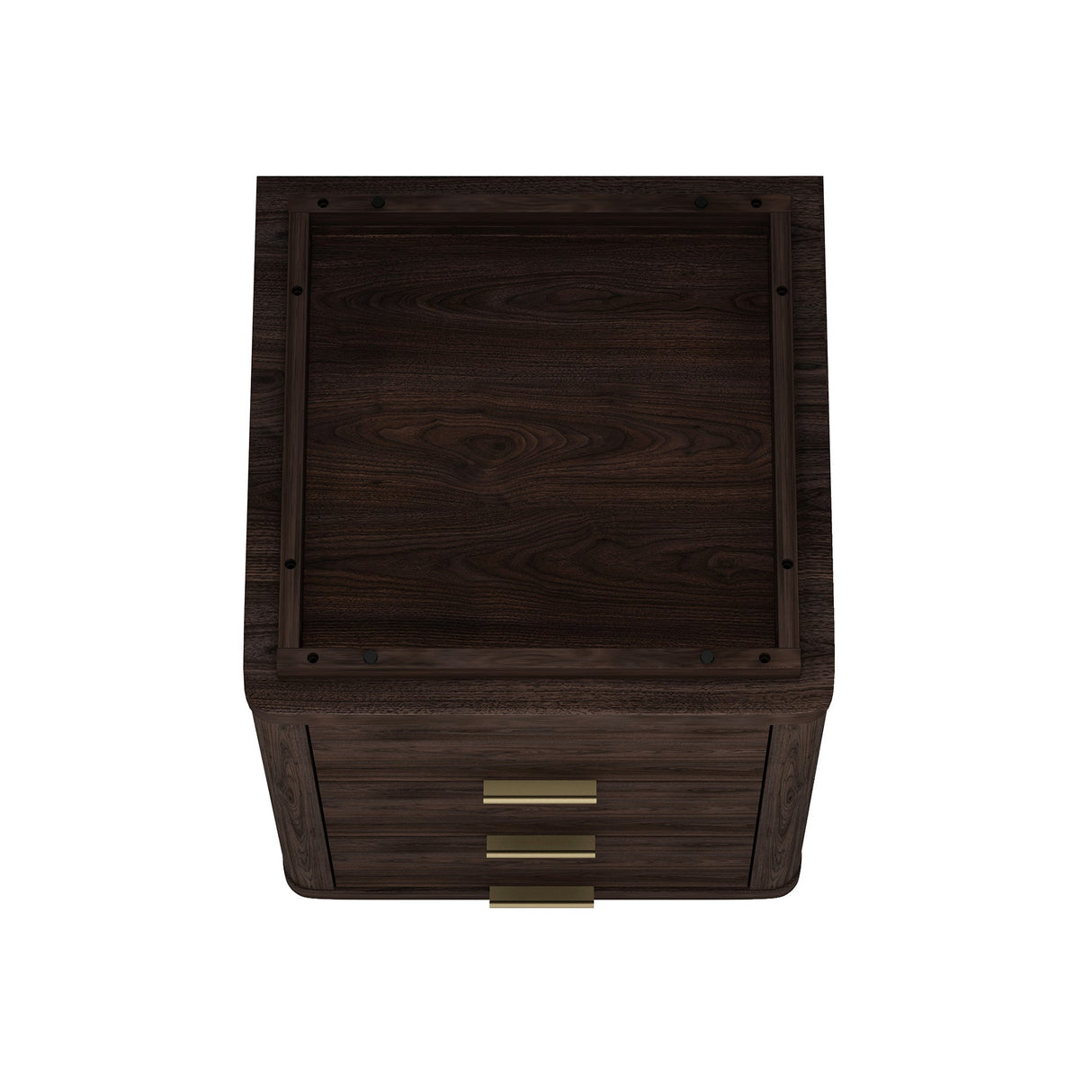 Evelyn Nightstand in Brown (set of 2) by Manhattan Comfort at Eve Furniture