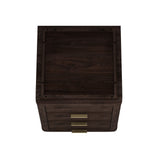 Evelyn Nightstand in Brown (set of 2) by Manhattan Comfort at Eve Furniture