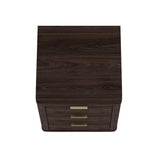 Evelyn Nightstand in Brown (set of 2) by Manhattan Comfort at Eve Furniture