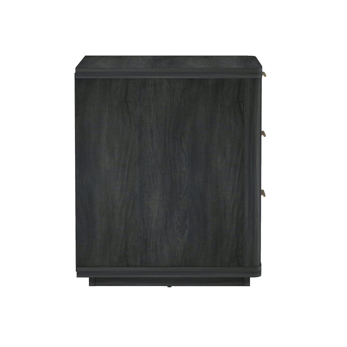 Evelyn Nightstand in Charcoal Grey by Manhattan Comfort at Eve Furniture