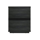 Evelyn Nightstand in Charcoal Grey by Manhattan Comfort at Eve Furniture