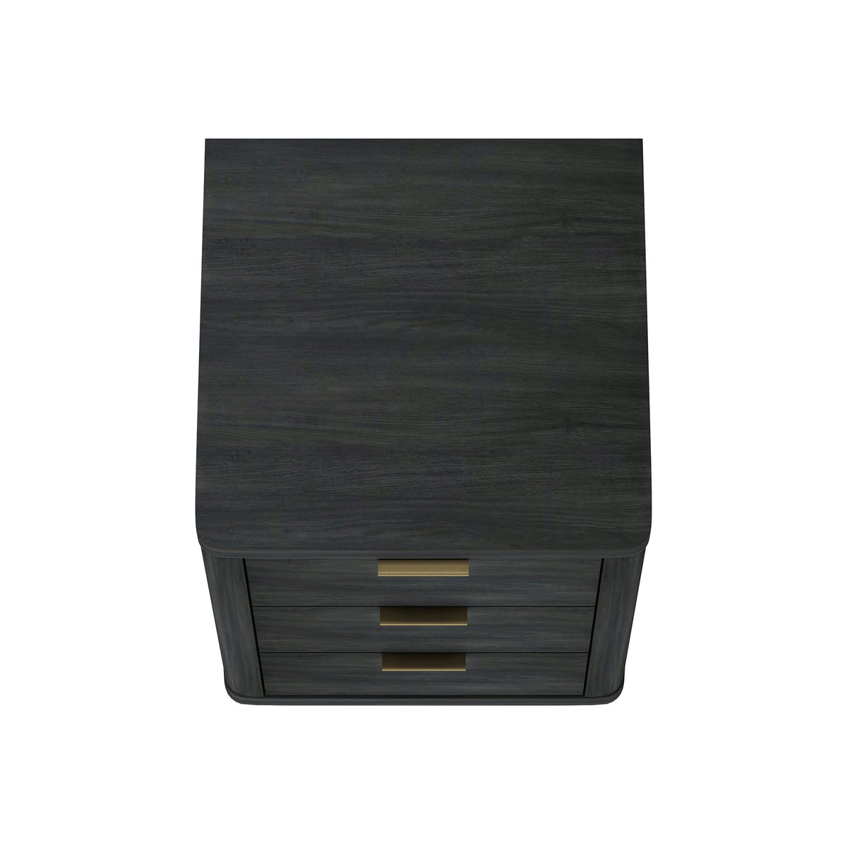 Evelyn Nightstand in Charcoal Grey by Manhattan Comfort at Eve Furniture