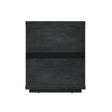 Evelyn Nightstand in Charcoal Grey by Manhattan Comfort at Eve Furniture