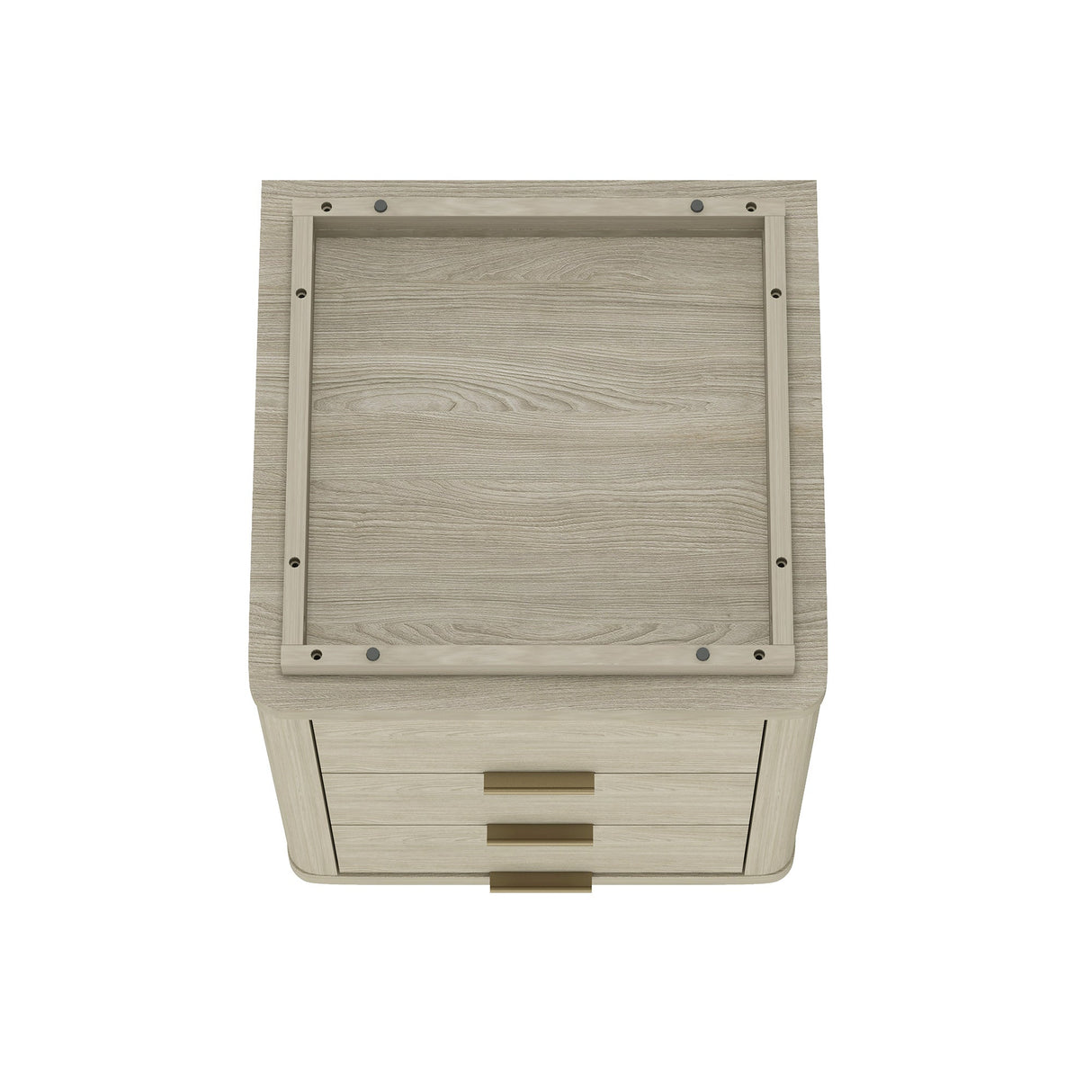 Evelyn Nightstand in Natural by Manhattan Comfort at Eve Furniture