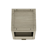 Evelyn Nightstand in Natural by Manhattan Comfort at Eve Furniture