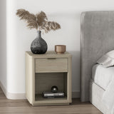 Evelyn Nightstand in Natural by Manhattan Comfort at Eve Furniture
