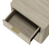 Evelyn Nightstand in Natural by Manhattan Comfort at Eve Furniture
