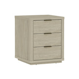 Evelyn Nightstand in Natural by Manhattan Comfort at Eve Furniture
