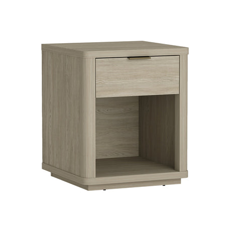 Evelyn Nightstand in Natural by Manhattan Comfort at Eve Furniture